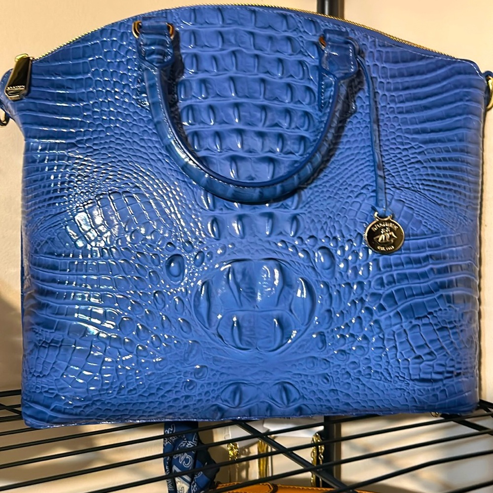 NWOT Brahmin Blue Melbourne Duxberry